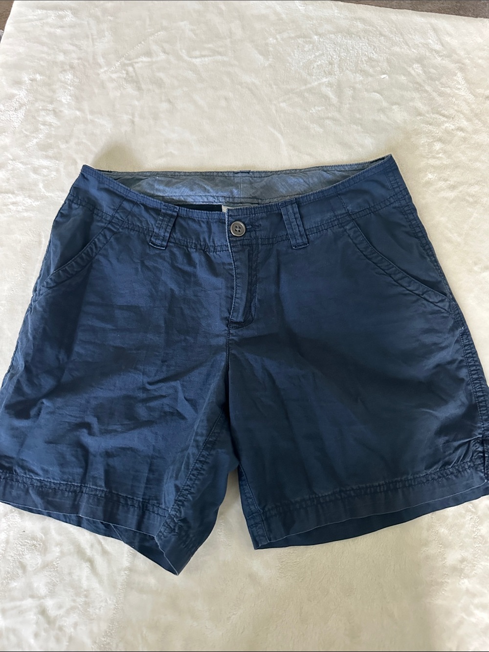 Columbia Women's Navy Outdoor Cotton Shorts